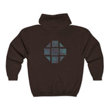 Teal Hex Unisex Heavy Blend™ Full Zip Hooded Sweatshirt