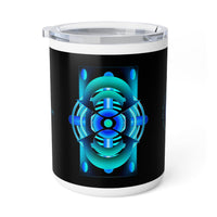 The Creative Art Series: Classic Blue Insulated Coffee Mug, 10oz
