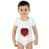 Heartmail Infant Baby Rib Bodysuit