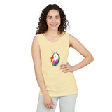 Lily the Unicorn Unisex Garment-Dyed Tank Top