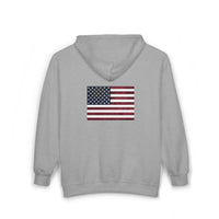 American Flag Unisex Heavy Blend™ Full Zip Hooded Sweatshirt