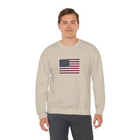 American Flag Unisex Heavy Blend™ Crewneck Sweatshirt