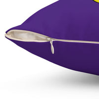 Shell Bell Spun Polyester Square Pillow