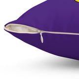 Shell Bell Spun Polyester Square Pillow