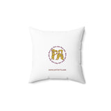 Shell Bell Spun Polyester Square Pillow