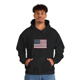 American Flag Unisex Heavy Blend™ Hooded Sweatshirt