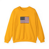 American Flag Unisex Heavy Blend™ Crewneck Sweatshirt