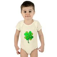 Clover Infant Baby Rib Bodysuit