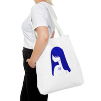 Blue Lucy Tote Bag