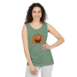 Penelope the Pumpkin Unisex Garment-Dyed Tank Top