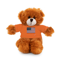 American Flag Stuffed Animals with Tee