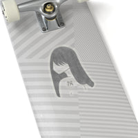Graphite Lucy Kiss-Cut Stickers