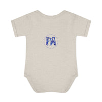 Blue Lucy Infant Baby Rib Bodysuit