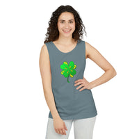 Clover Unisex Garment-Dyed Tank Top