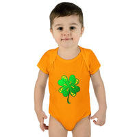 Clover Infant Baby Rib Bodysuit