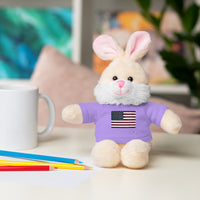 American Flag Stuffed Animals with Tee