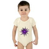 Purple Sun Infant Baby Rib Bodysuit