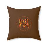 Penelope the Pumpkin Spun Polyester Square Pillow