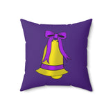 Shell Bell Spun Polyester Square Pillow