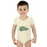 Wolf Infant Baby Rib Bodysuit