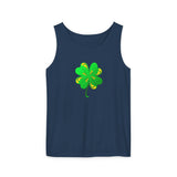 Clover Unisex Garment-Dyed Tank Top