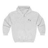 American Flag Unisex Heavy Blend™ Full Zip Hooded Sweatshirt