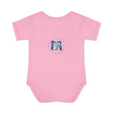 Classic Blue Infant Baby Rib Bodysuit