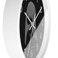 Graphite Lucy Wall Clock