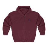Purple Sun Unisex Heavy Blend™ Full Zip Hooded Sweatshirt