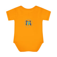 Classic Blue Infant Baby Rib Bodysuit