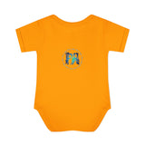 Classic Blue Infant Baby Rib Bodysuit