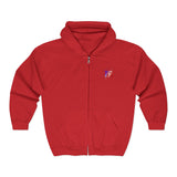 American Flag Unisex Heavy Blend™ Full Zip Hooded Sweatshirt