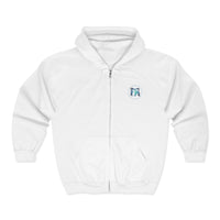 Classic Blue Unisex Heavy Blend™ Full Zip Hooded Sweatshirt