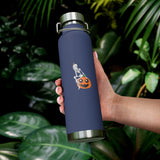 Frank and Penelope Copper Vacuum Insulated Bottle, 22oz