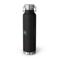 Classic Blue Copper Vacuum Insulated Bottle, 22oz