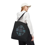 Teal Hex Tote Bag