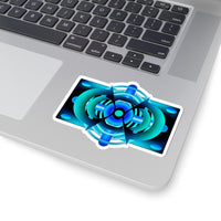 Classic Blue Kiss-Cut Stickers