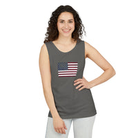 American Flag Unisex Garment-Dyed Tank Top