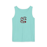 Spiral Red Unisex Garment-Dyed Tank Top