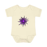 Purple Sun Infant Baby Rib Bodysuit
