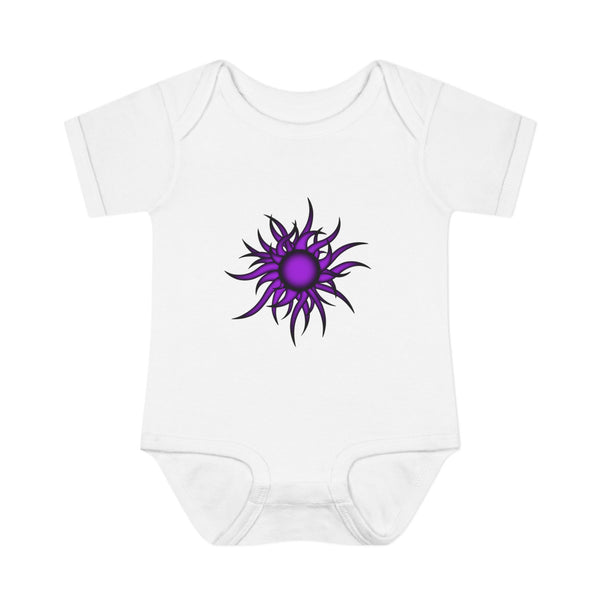 Purple Sun Infant Baby Rib Bodysuit