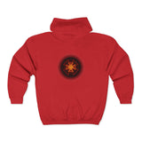 Orange Star Unisex Heavy Blend™ Full Zip Hooded Sweatshirt