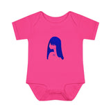 Blue Lucy Infant Baby Rib Bodysuit