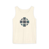 Teal Hex Unisex Garment-Dyed Tank Top