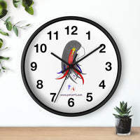 4th of July Lucy Wall Clock