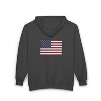 American Flag Unisex Heavy Blend™ Full Zip Hooded Sweatshirt