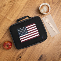 American Flag Lunch Bag
