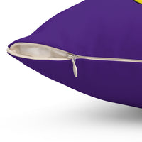 Shell Bell Spun Polyester Square Pillow