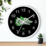 Wolf Wall Clock