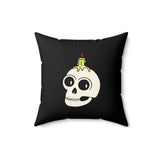Frank the Headlight Spun Polyester Square Pillow